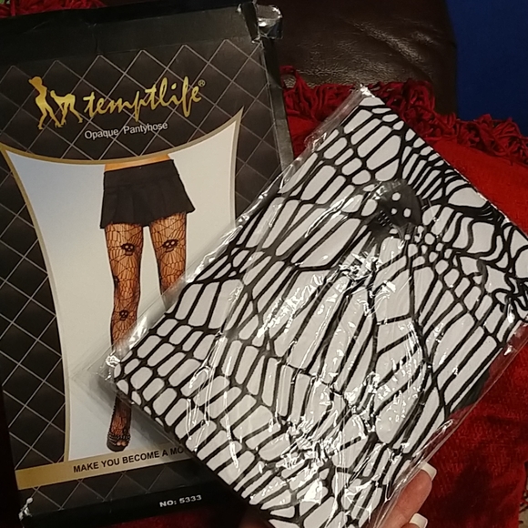 Black 💀 skull fishnet - Picture 5 of 5